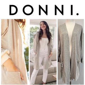 Donni Grey Cardigan Sweater | OSFA | Brand new, never worn